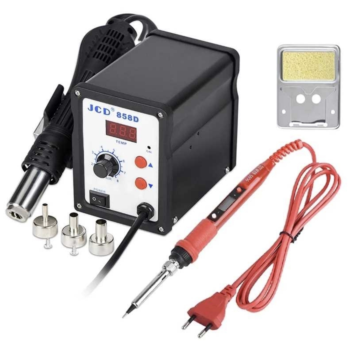 JCD 858D ホットエアガン 750W BGAリワークス - Heat Gun Small のレビューと価格