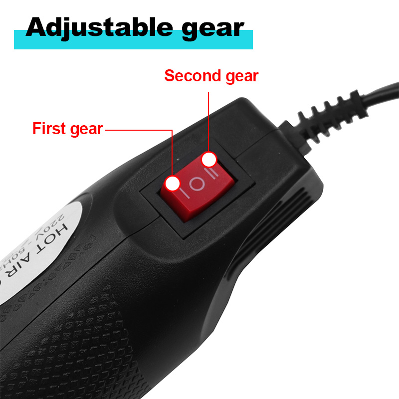 熱調節可能な熱風ガン,220V,50Hz,300W,EUプラ - Heat Gun Small のレビューと価格