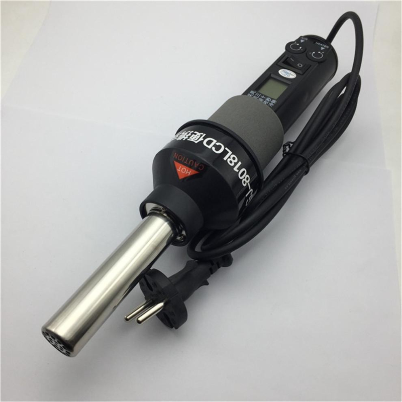 1Pc ポータブル温度調整電子ホットエアガン乾燥ガン LCD - Heat Gun Small のレビューと価格