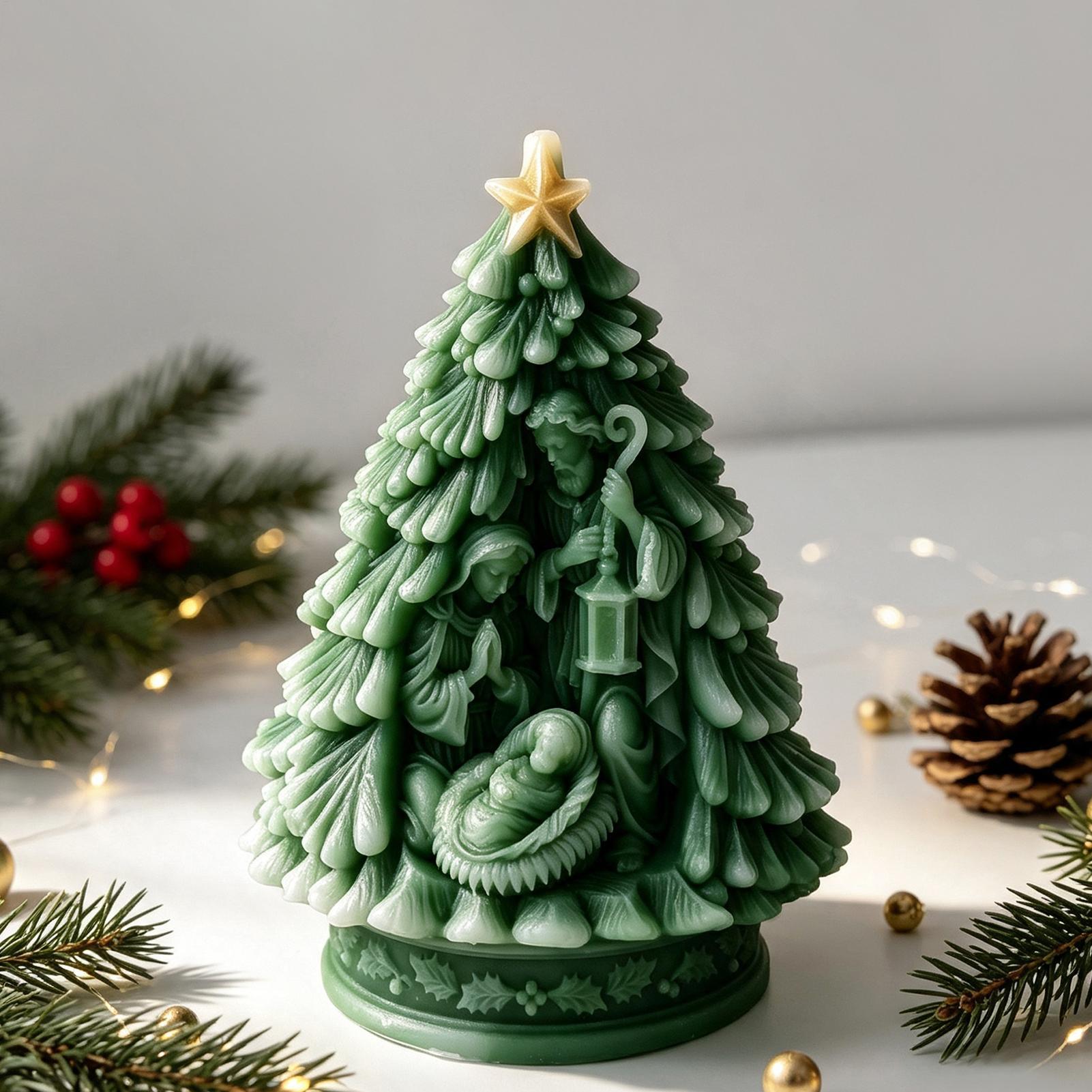 キャンドル型、クリスマスツリー型、シリコン型、DIYアロマ石 - Resin Craft Workshop のレビューと価格
