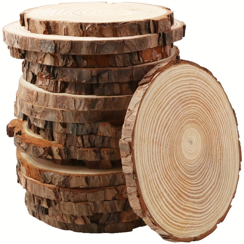 10/15/20個 11.94-13.97cm 未完成の木製 - Wood Ring Blank のレビューと価格